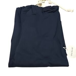 PACT Maritime Navy One for All Unisex Hoodie Sweatshirt Size Small New with tags